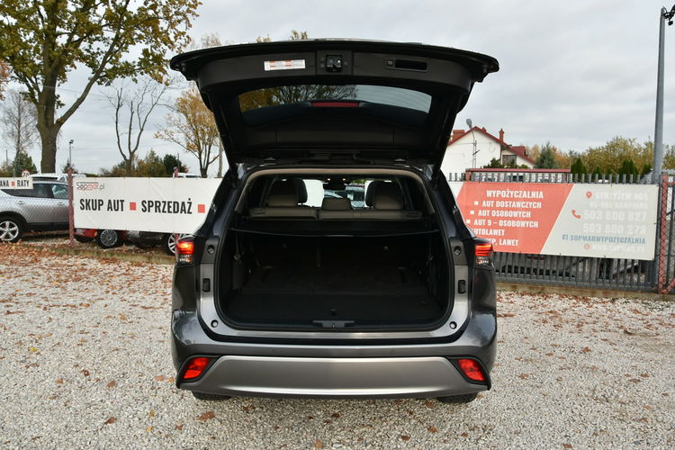 Toyota Highlander Hybrid 2.5 248KM AWD 2022r. Salon POLSKA 9tkm Executive+style 7os. zdjęcie 37