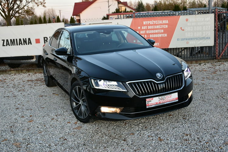 Skoda Superb 2.0TDi 190KM DSG 2018r. SALON L&K BiX LED NAVi Ambiente el klapa zdjęcie 18
