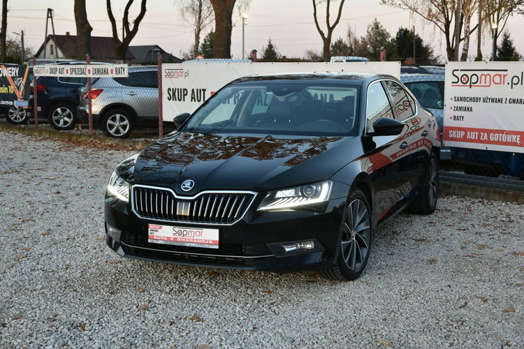 Skoda Superb 2.0TDi 190KM DSG 2018r. SALON L&K BiX LED NAVi Ambiente el klapa zdjęcie 19
