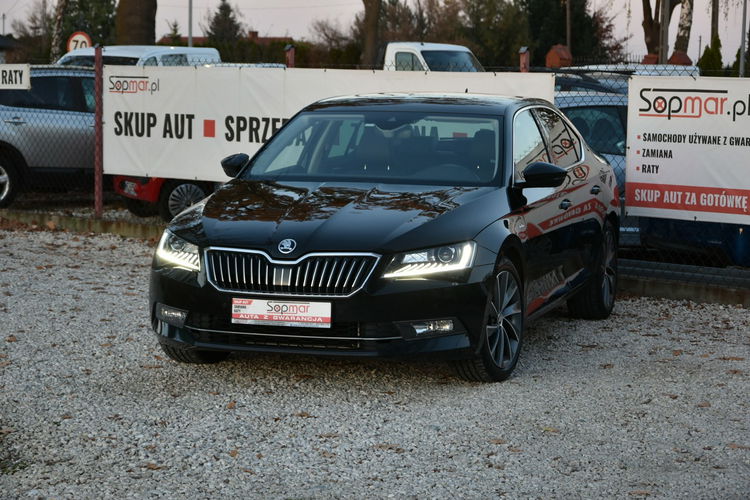 Skoda Superb 2.0TDi 190KM DSG 2018r. SALON L&K BiX LED NAVi Ambiente el klapa zdjęcie 2