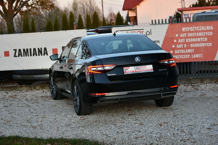 Skoda Superb 2.0TDi 190KM DSG 2018r. SALON L&K BiX LED NAVi Ambiente el klapa zdjęcie 20