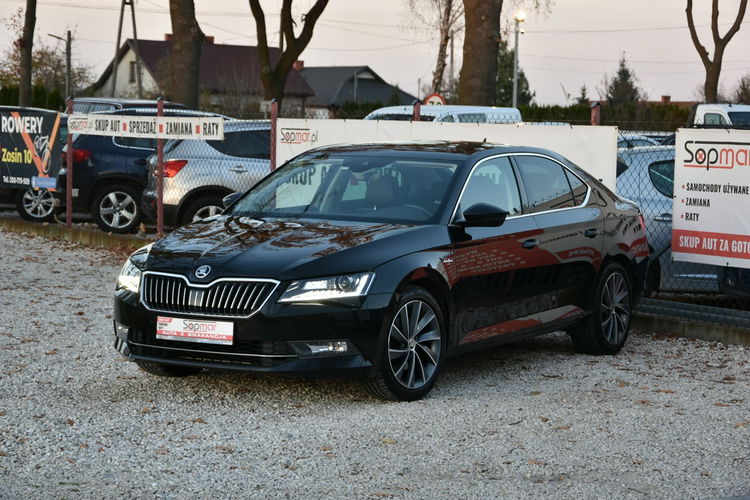 Skoda Superb 2.0TDi 190KM DSG 2018r. SALON L&K BiX LED NAVi Ambiente el klapa zdjęcie 3