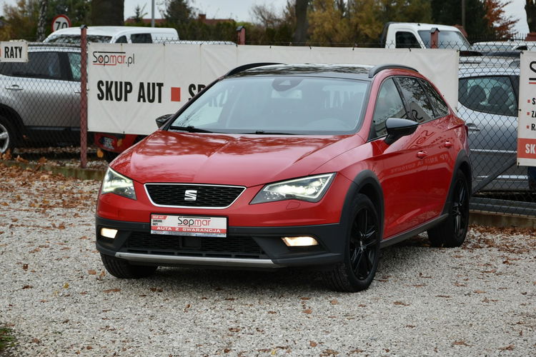 Seat Leon X-Perience 4Drive 2.0TDi 184KM DSG 2015r. SALON FullLED NAVi zdjęcie 2