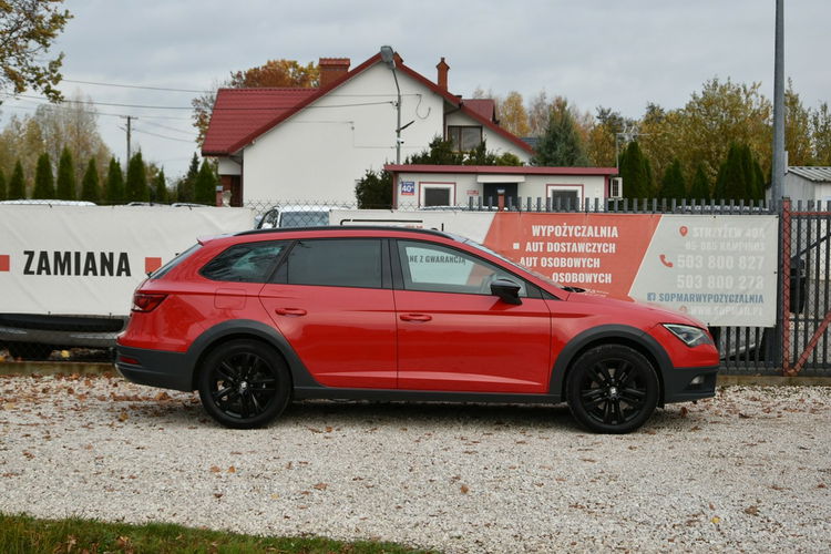 Seat Leon X-Perience 4Drive 2.0TDi 184KM DSG 2015r. SALON FullLED NAVi zdjęcie 6