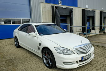 Mercedes S 500 MERCEDES S KLASA W221 S500L V8 7G-TRONIC 388KM PAKIET LORINSER JAPONIA