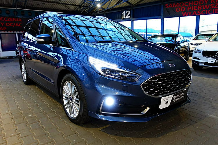 Ford Galaxy V-Line 7osób MAX OPCJA 3LataGWARANCJA 1wł Kraj Bezwypad ACC+Skóra F23% 4x2 zdjęcie 62