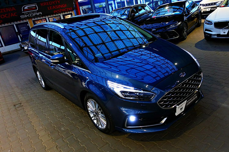 Ford Galaxy V-Line 7osób MAX OPCJA 3LataGWARANCJA 1wł Kraj Bezwypad ACC+Skóra F23% 4x2 zdjęcie 7