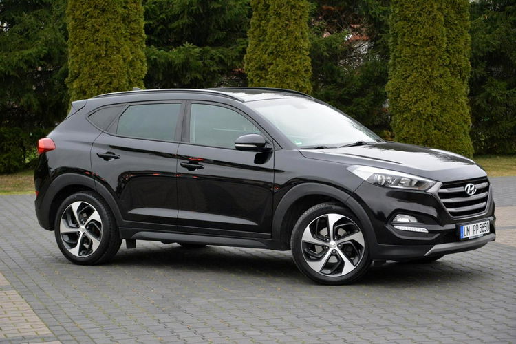 Tucson Ledy Navi Kamera Skóry Panorama Hak ALU19 ASO Hyundai zdjęcie 10