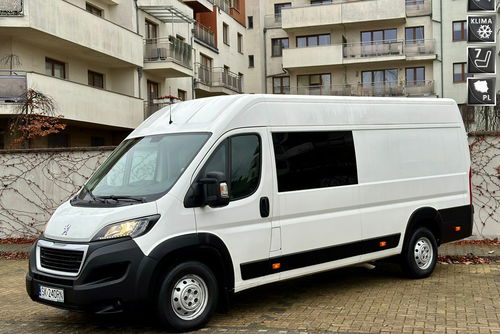 Peugeot Boxer Salon Polska Brygadówka 7miejsc Doka