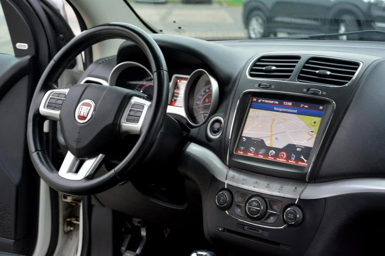 Fiat Freemont Biała Perła Black Code Alpine 7-Foteli Navi Kamera Keyless Go Skóry zdjęcie 19