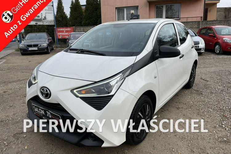 Toyota Aygo 1.0 1wł Oryginal Lakier Klima EL szyby LED KS Serw TUV Bezwypadk Opłac zdjęcie 1