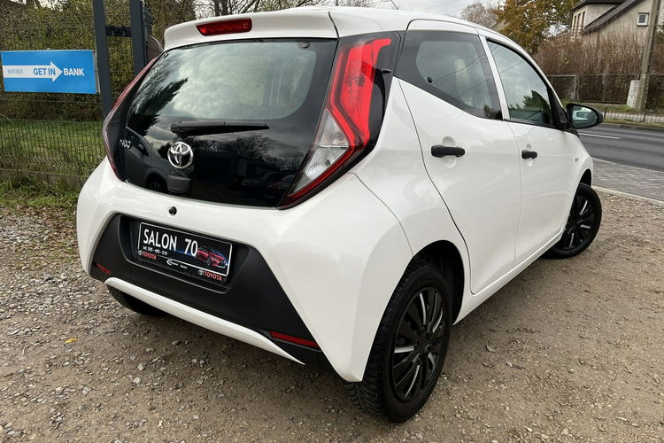 Toyota Aygo 1.0 1wł Oryginal Lakier Klima EL szyby LED KS Serw TUV Bezwypadk Opłac zdjęcie 11