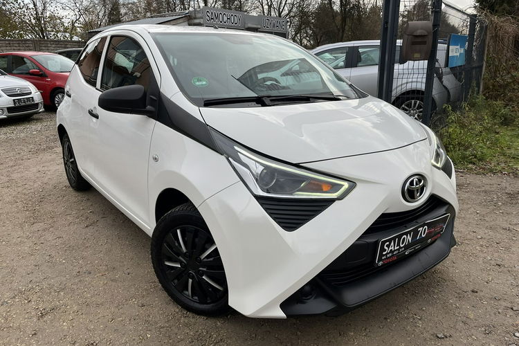 Toyota Aygo 1.0 1wł Oryginal Lakier Klima EL szyby LED KS Serw TUV Bezwypadk Opłac zdjęcie 12