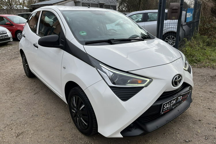 Toyota Aygo 1.0 1wł Oryginal Lakier Klima EL szyby LED KS Serw TUV Bezwypadk Opłac zdjęcie 3