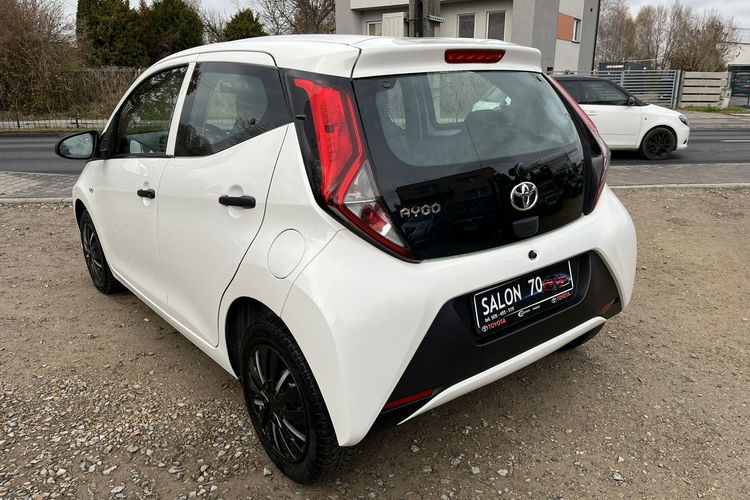 Toyota Aygo 1.0 1wł Oryginal Lakier Klima EL szyby LED KS Serw TUV Bezwypadk Opłac zdjęcie 6