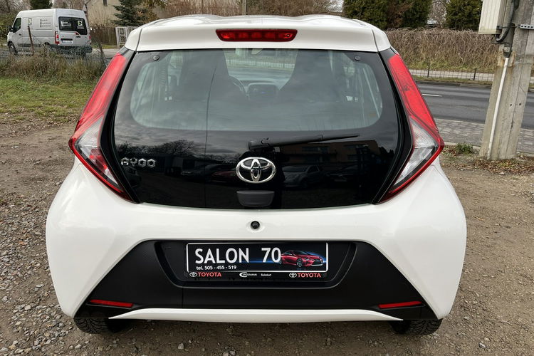 Toyota Aygo 1.0 1wł Oryginal Lakier Klima EL szyby LED KS Serw TUV Bezwypadk Opłac zdjęcie 7