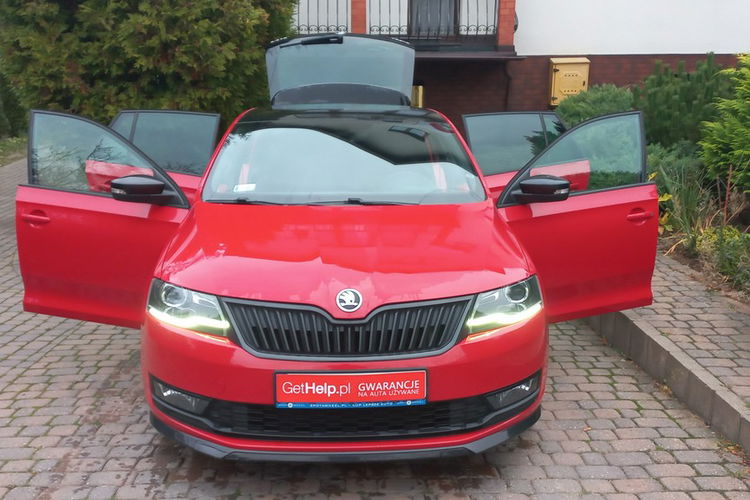 Skoda RAPID Monte Carlo Panoramarach Fotele Kubełkowe Bi-Xenony 1.6 TDI CR 115KM zdjęcie 2