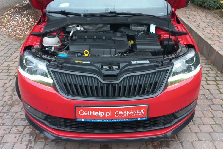 Skoda RAPID Monte Carlo Panoramarach Fotele Kubełkowe Bi-Xenony 1.6 TDI CR 115KM zdjęcie 33