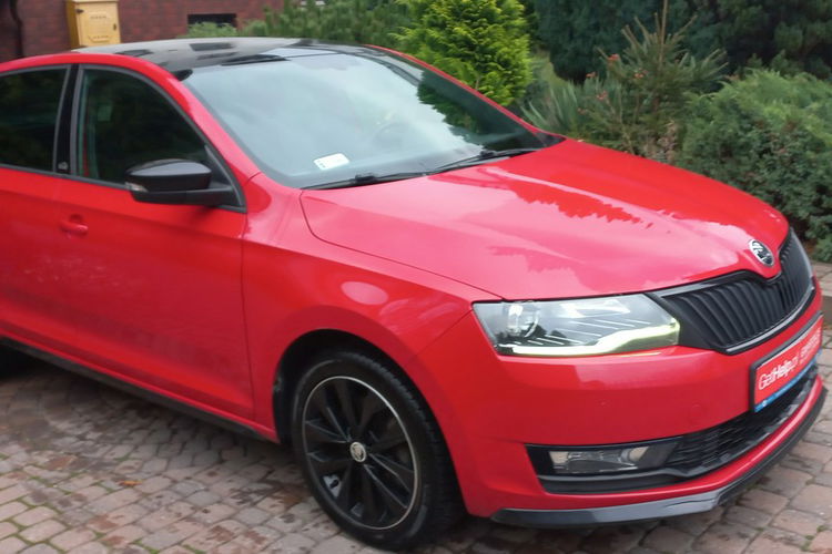 Skoda RAPID Monte Carlo Panoramarach Fotele Kubełkowe Bi-Xenony 1.6 TDI CR 115KM zdjęcie 38