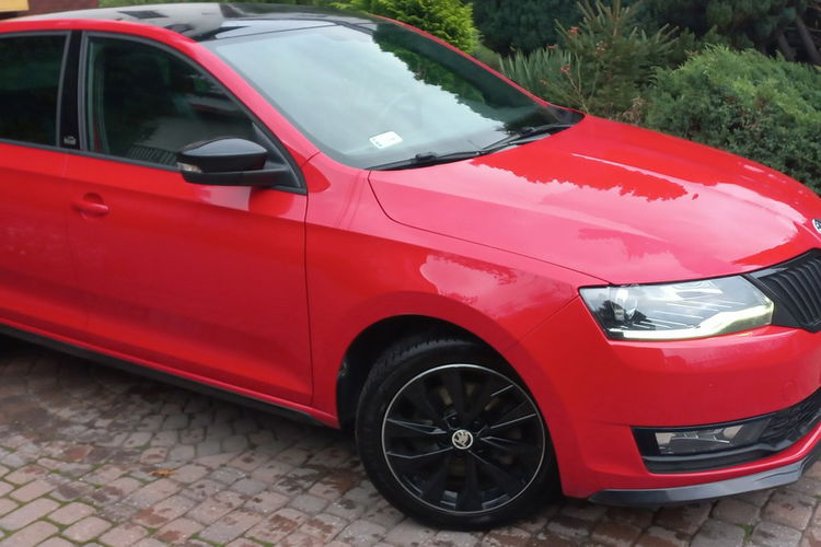 Skoda RAPID Monte Carlo Panoramarach Fotele Kubełkowe Bi-Xenony 1.6 TDI CR 115KM zdjęcie 40