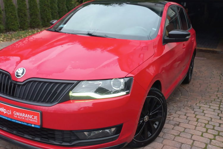 Skoda RAPID Monte Carlo Panoramarach Fotele Kubełkowe Bi-Xenony 1.6 TDI CR 115KM zdjęcie 46