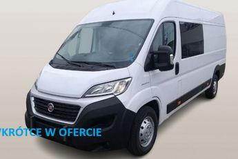 Fiat Ducato L4H2 2.3 JTD 130KM / Brygadówka 7 osobowa / Salon PL I-właściciel