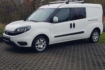 Fiat Doblo 5 OSÓB KLIMA DŁUGI KLIMA 6-BIEGÓW I-WŁAŚCICIEL KRAJOWY AC