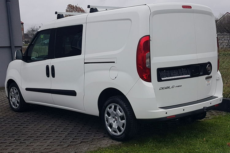 Fiat Doblo 5 OSÓB KLIMA DŁUGI KLIMA 6-BIEGÓW I-WŁAŚCICIEL KRAJOWY AC zdjęcie 3