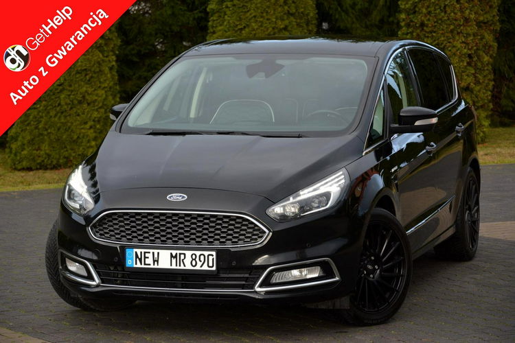 Ford S-Max Vignale Full Led 7-foteli Skóry Navi Kamera Sony 19Alu Black Webasto zdjęcie 1