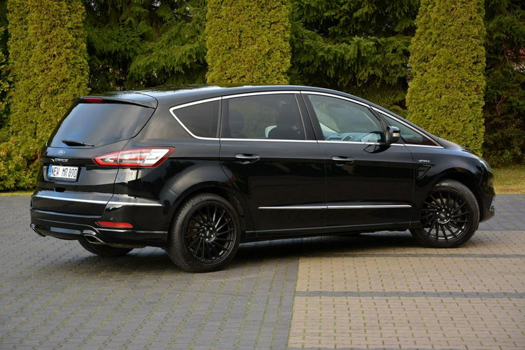 Ford S-Max Vignale Full Led 7-foteli Skóry Navi Kamera Sony 19Alu Black Webasto zdjęcie 11