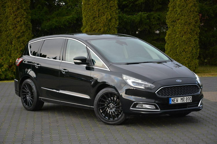 Ford S-Max Vignale Full Led 7-foteli Skóry Navi Kamera Sony 19Alu Black Webasto zdjęcie 9