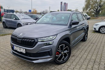 Skoda Kodiaq Serwisowana w ASO Stan Wzorowy Bogate Wyposażenie Gwarancja