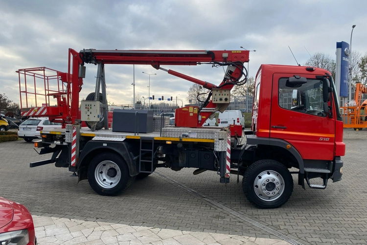 Atego 918 Mercedes-Benz Atego 918 / 4X4 / ZWYŻKA 18.5M / 250kg ŁAD. / SUPER STAN zdjęcie 6