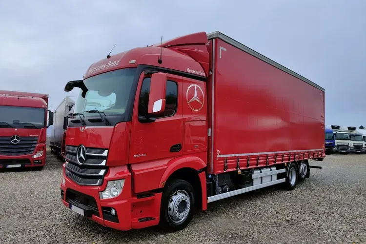 Mercedes ACTROS 2543 / 6x2 / FIRANKA 8.20m / EURO 6 / 699 TYS KM / zdjęcie 3