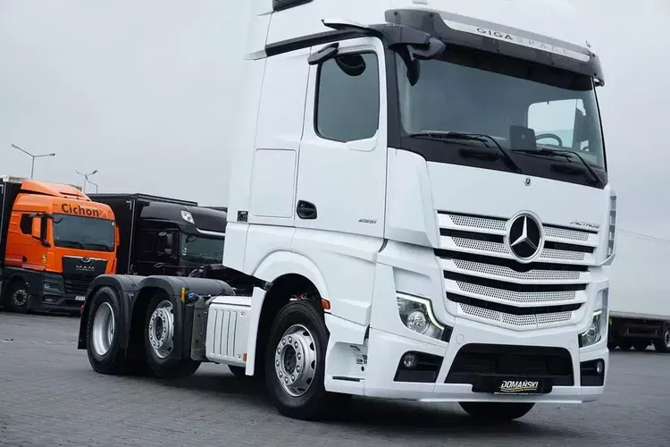 Mercedes ACTROS / 2551 / EURO 6 / ACC / PUSHER / DMC 68 000 KG / GIGA SPACE zdjęcie 22