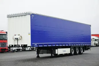 Krone FIRANKA / DACH PODNOSZONY / XL / OŚ PODNOSZONA