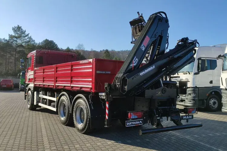 Man 26.440 6x4 HDS HIAB 166 B-3 DUO Wywrotka Meiller 2-stronna zdjęcie 12