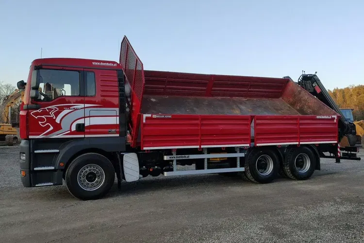 Man 26.440 6x4 HDS HIAB 166 B-3 DUO Wywrotka Meiller 2-stronna zdjęcie 2