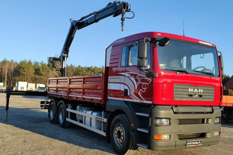 Man 26.440 6x4 HDS HIAB 166 B-3 DUO Wywrotka Meiller 2-stronna zdjęcie 20