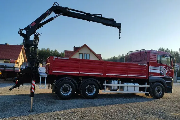 Man 26.440 6x4 HDS HIAB 166 B-3 DUO Wywrotka Meiller 2-stronna zdjęcie 22