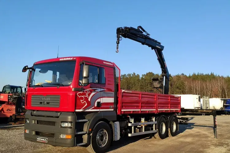 Man 26.440 6x4 HDS HIAB 166 B-3 DUO Wywrotka Meiller 2-stronna zdjęcie 4