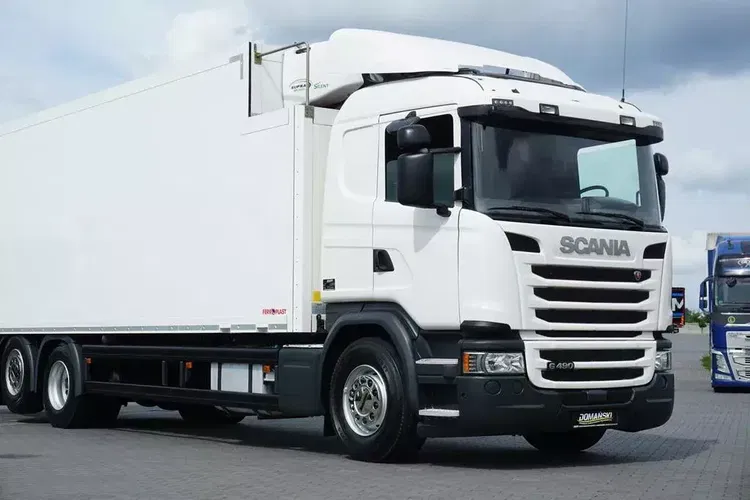 Scania G 490 / EURO 6 / CHŁODNIA + WINDA / 23 PALETY / OŚ SKRĘTNA zdjęcie 33