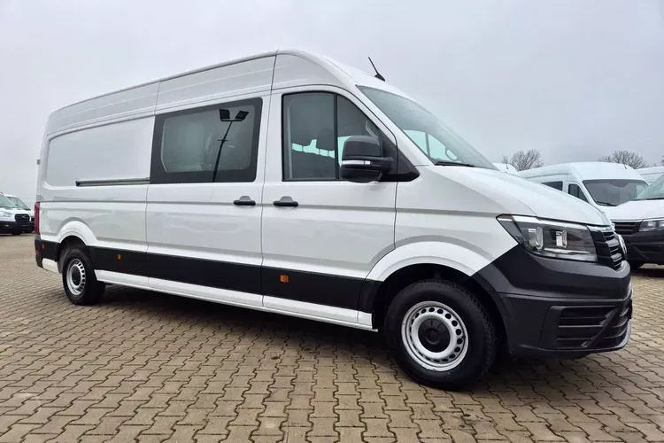 Volkswagen Crafter L3H2 109999zł NETTO Brygadówka 7 osób 2.0TDi/140KM zdjęcie 3