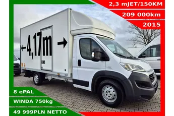 Fiat Ducato Kontener 8 ePAL 49999zł NETTO 2.3multiJET/150KM