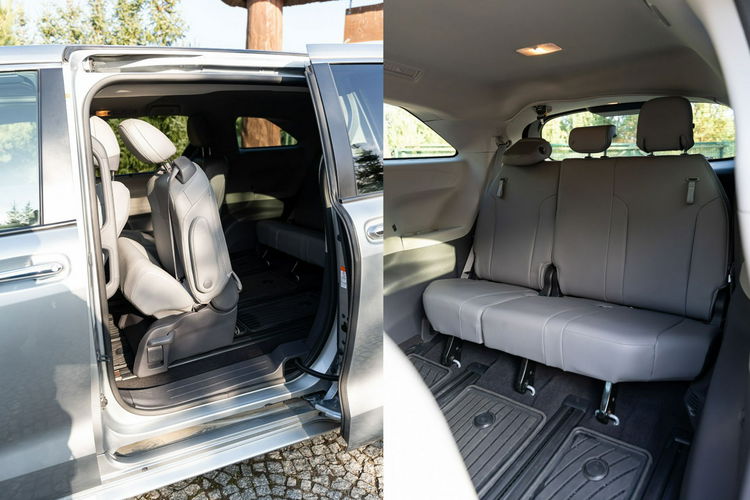 Toyota Sienna Oryginalny przebieg / Bogato wyposażona / 2.5 Hybryda zdjęcie 48