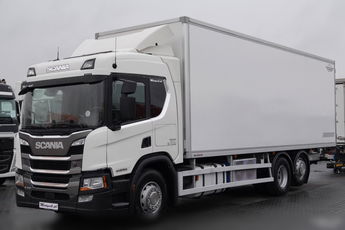 Scania P 410 / 6x2 / CHŁODNIA -8.2 M / AGREGAT FRIGO BLOCK / 2x WINDA ZAŁADOWCZA / PO ZŁOTYM KONTRAKCIE SERWISOWYM