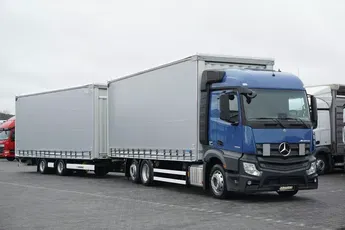 Mercedes ACTROS / 2536 / ACC / E 6 / MP 5 / ZESTAW PRZESTRZENNY 120 m3