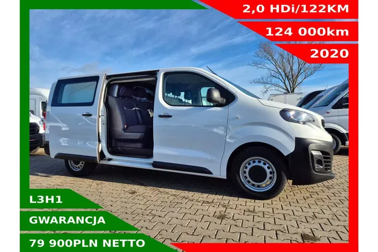 Peugeot Expert L3H1 79900zł NETTO Brygadówka 6 osób ExtraLong 2.0HDi/122KM zdjęcie 1