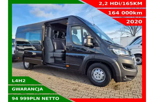 Peugeot Boxer L4H2 94999zł NETTO Brygadówka 5 osób 2.2HDi/165KM