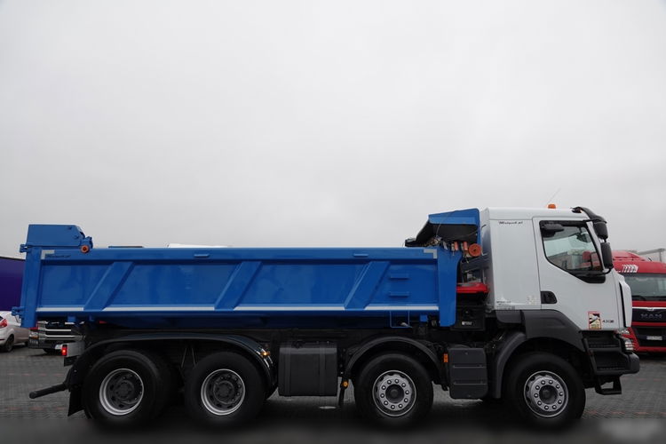 Renault KERAX 430 / 8x4 / WYWROTKA / HYDROBURTA / HYDROKLAPA / BORDMATIC / EURO 5 EEV zdjęcie 20